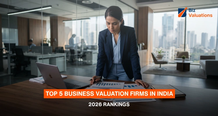 Top 5 Business Valuation Firms in India – 2026 Rankings